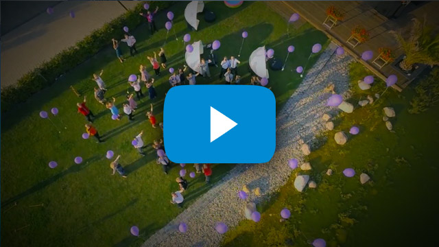 Dresden: Hochzeit aus der Luft Abendliche Luftaufnahmen einer Traumhochzeit in Dresden mit der Drohne